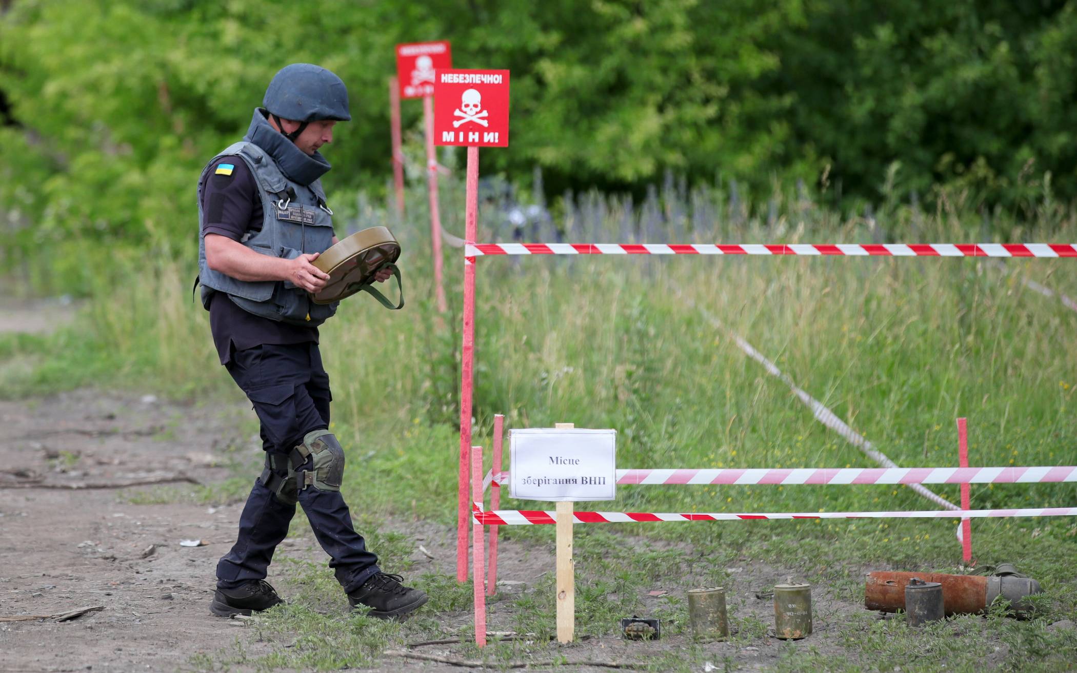 La denuncia di Human Rights Watch sulle mine antiuomo ucraine