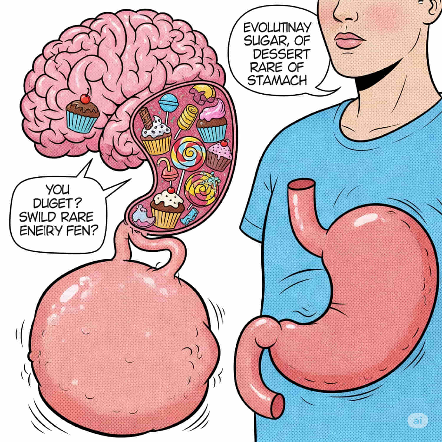 Nuovo Titolo: Il “Posto per il Dolce”: Perché il Tuo Cervello Dice Sì anche Quando lo Stomaco Dice No