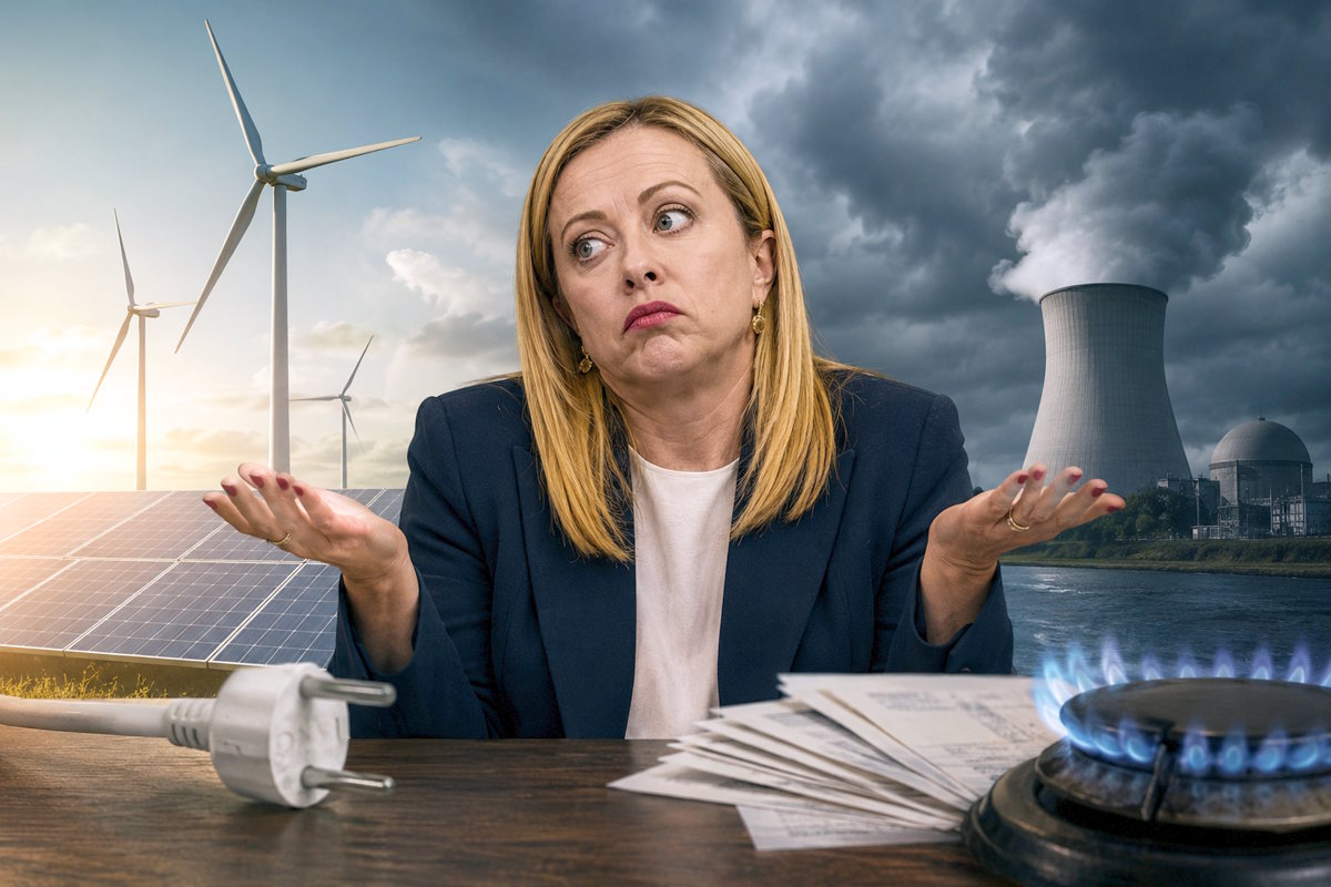 Caro energia, Meloni accusa l'Europa. Ma le responsabilità sono prima di tutto del suo governo