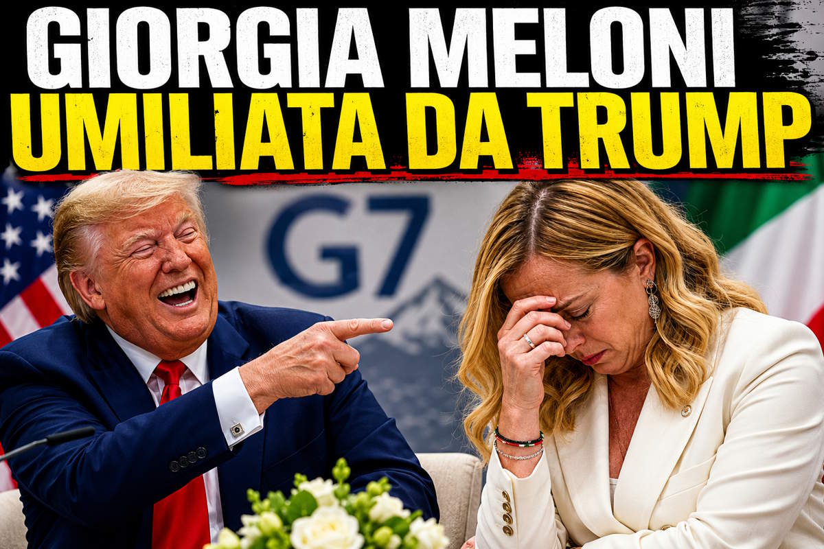 Trump umilia Meloni davanti al mondo: crolla anche la narrazione del “ponte privilegiato” con Washington